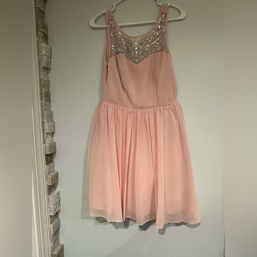 Way-In Light Pink Formal Dress – Size 9 Juniors